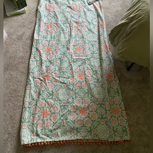 Opal House fabric shower curtain